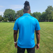 Load image into Gallery viewer, HYBRID ELITE POLO - BLUE DIAMONDS