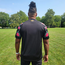 Load image into Gallery viewer, HYBRID FUSION BLADE POLO - BLACK FLORAL