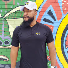 Load image into Gallery viewer, HYBRID FUSION BLADE POLO - BLACK