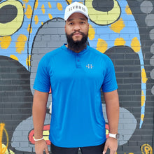 Load image into Gallery viewer, HYBRID FUSION BLADE POLO - BLUE
