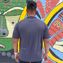Load image into Gallery viewer, HYBRID FUSION BLADE POLO - CHARCOAL GRAY