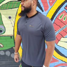 Load image into Gallery viewer, HYBRID FUSION BLADE POLO - CHARCOAL GRAY