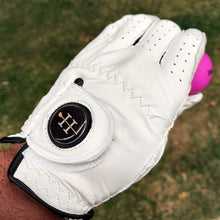 Load image into Gallery viewer, THE SPIKE BALL MARKER GOLF GLOVE - BLACK MARKER