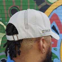 Load image into Gallery viewer, Gray Chandler Performance Golf Cap Back View
