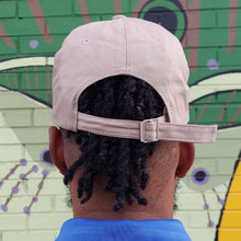 Load image into Gallery viewer, Khaki Palmer Dad Hat Back View
