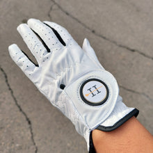Load image into Gallery viewer, WOMEN&#39;S BALL MARKER GOLF GLOVE - WHITE MARKER
