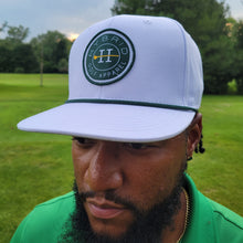 Load image into Gallery viewer, THE BEACHWOOD  BALL CAP - WHITE/GREEN
